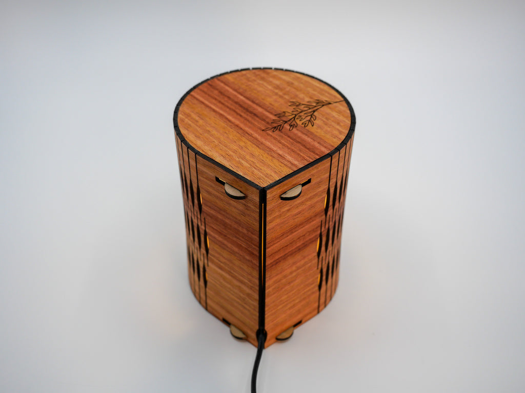 Bubble Lamp in Timber - Rael Solomon Studio