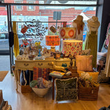 Society of Merchants inside store display