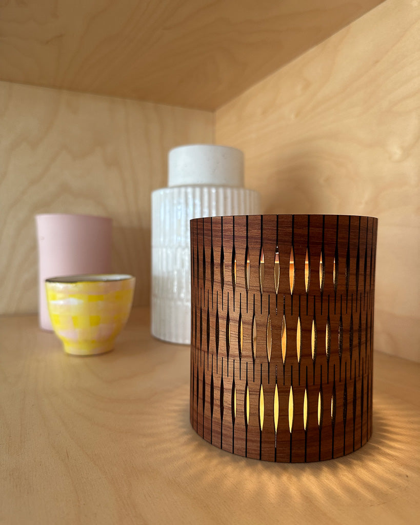 Bubble Lamp in Timber - Rael Solomon Studio