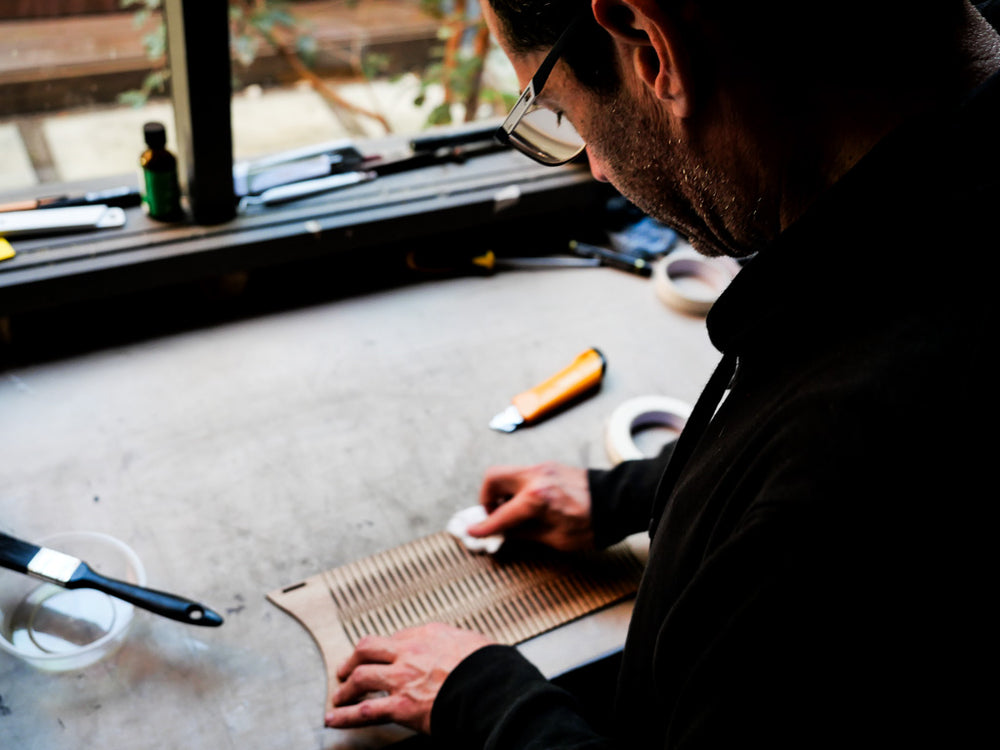 creating something by hand